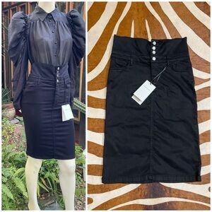 NWT Zara Premium Sophisticated High Waisted Pencil Skirt